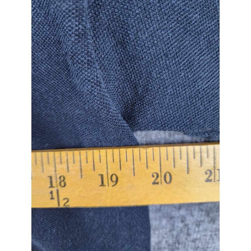 Vintage Belton‎ Member Pug Fan Club Tee Men's Large Navy Blue Made in USA Cotton - Picture 7 of 8